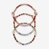 FOCO Cleveland Cavaliers 3 Pack Friendship Bracelet 2 FOCO Cleveland Cavaliers 3 Pack Friendship Bracelet -FOCO Store BRNB3PKFRCCV p