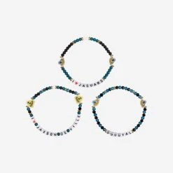 FOCO Jacksonville Jaguars 3 Pack Friendship Bracelet -FOCO Store BRNF3PKFRJJ g3