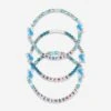 FOCO Jared Goff & Aidan Hutchinson Detroit Lions 3 Pack Player Friendship Bracelet -FOCO Store BRNF3PKPLFRDLJGAH p