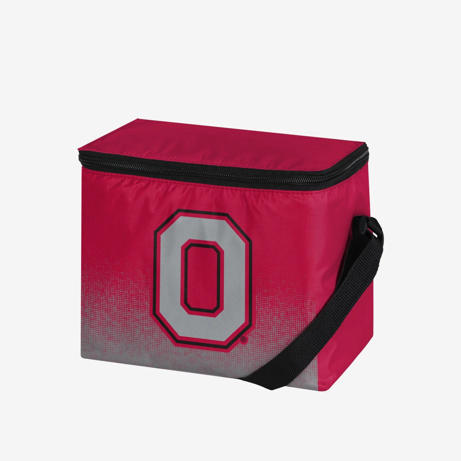 FOCO Ohio State Buckeyes Big Logo Gradient 6 Pack Cooler 4 FOCO Ohio State Buckeyes Big Logo Gradient 6 Pack Cooler - Image 2