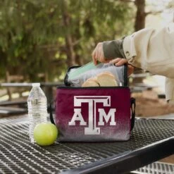FOCO Texas A&M Aggies Big Logo Gradient 6 Pack Cooler 7 FOCO Texas A&M Aggies Big Logo Gradient 6 Pack Cooler -FOCO Store CONCEXBLGSTP6TAM g3