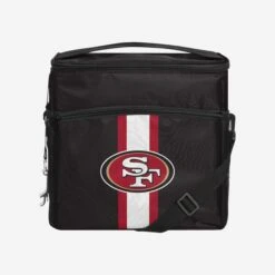 FOCO San Francisco 49ers Team Stripe Tailgate 24 Pack Cooler
