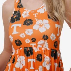 FOCO Tennessee Volunteers Womens Fan Favorite Floral Sundress -FOCO Store DRSNCSNFFLTN g3