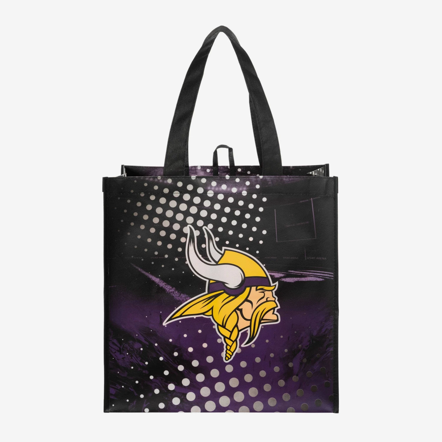 FOCO Minnesota Vikings 4 Pack Reusable Shopping Bags 3 FOCO Minnesota Vikings 4 Pack Reusable Shopping Bags