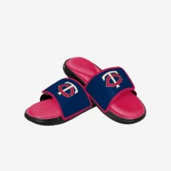 FOCO Minnesota Twins Foam Sport Slide -FOCO Store FFSSMBFMMT g3