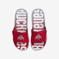 FOCO Ohio State Buckeyes Gradient Wordmark Gel Slide