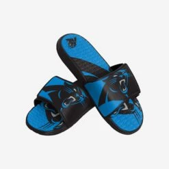 FOCO Carolina Panthers Colorblock Big Logo Gel Slide 9 FOCO Carolina Panthers Colorblock Big Logo Gel Slide -FOCO Store FFSSNFCBBLGGELCP g3