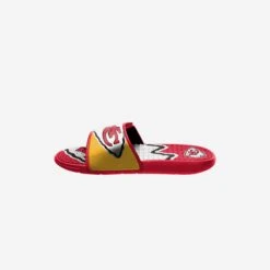 FOCO Kansas City Chiefs Youth Colorblock Big Logo Gel Slide -FOCO Store FFSSNFCBGEL816KC g4