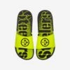 FOCO Pittsburgh Steelers Highlights Gel Slide -FOCO Store FFSSNFHLNGELPS p