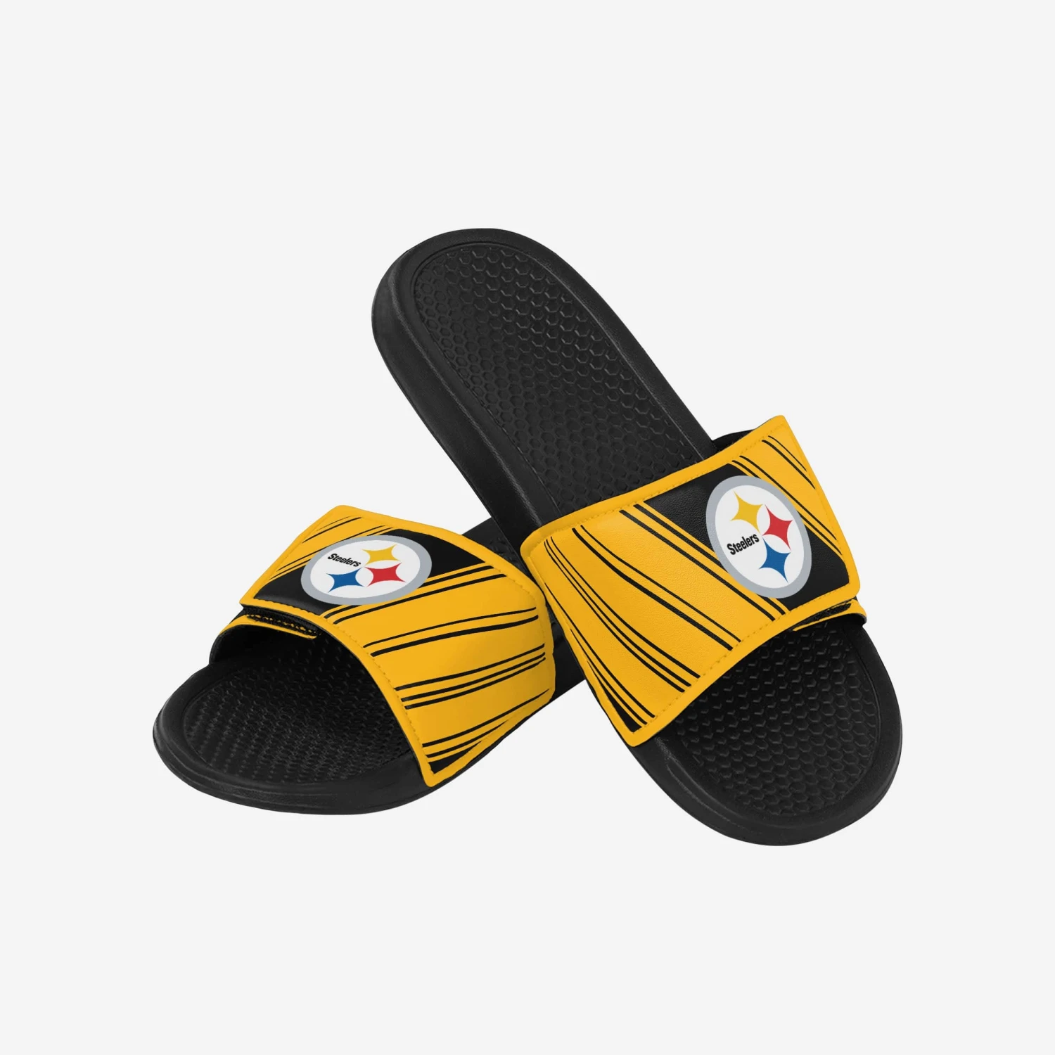 FOCO Pittsburgh Steelers Legacy Sport Slide 5 FOCO Pittsburgh Steelers Legacy Sport Slide - Image 3