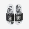 FOCO Las Vegas Raiders Womens Glitter Gel Slide 2 FOCO Las Vegas Raiders Womens Glitter Gel Slide -FOCO Store FFWMNFGLGELOR p