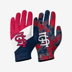 FOCO St Louis Cardinals 2 Pack Reusable Stretch Gloves