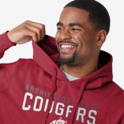 FOCO Washington State Cougars Solid Hoodie 10 FOCO Washington State Cougars Solid Hoodie -FOCO Store HDNCSLBCWS g4