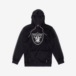 FOCO Las Vegas Raiders Velour Hooded Sweatshirt -FOCO Store HDNFVLROR g5