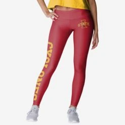 FOCO Iowa State Cyclones Womens Solid Big Wordmark Legging