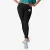 FOCO Miami Dolphins Womens Calf Logo Black Legging -FOCO Store LEGNFBLKLGMD p