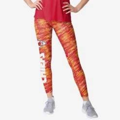 FOCO Kansas City Chiefs Womens Static Rain Legging
