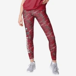 FOCO Tampa Bay Buccaneers Womens Static Rain Legging