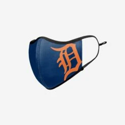 FOCO Detroit Tigers On-Field Adjustable Navy & Orange Sport Face Cover -FOCO Store MAMB21OFSCBFCNODT g4