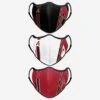 FOCO Arizona Diamondbacks Sport 3 Pack Face Cover -FOCO Store MAMBHESCBFC3PKAD p