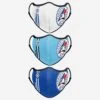 FOCO Toronto Blue Jays Sport 3 Pack Face Cover 1 FOCO Toronto Blue Jays Sport 3 Pack Face Cover -FOCO Store MAMBHESCBFC3PKTBJ p