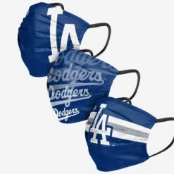 FOCO Los Angeles Dodgers Matchday 3 Pack Face Cover