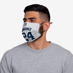 FOCO Gary Sanchez New York Yankees Adjustable Face Cover 9 FOCO Gary Sanchez New York Yankees Adjustable Face Cover -FOCO Store MAMBPLADFCNYGS g3