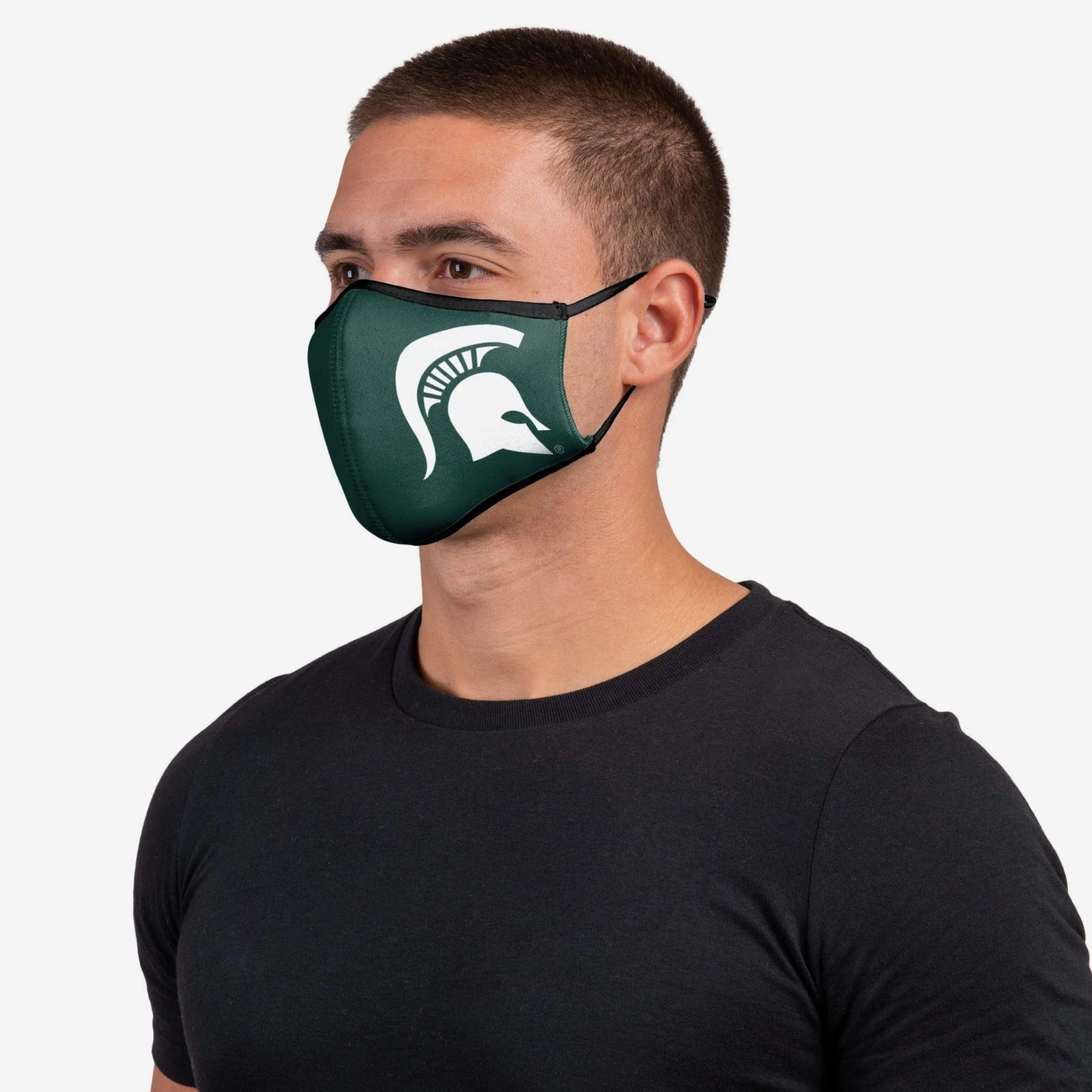 FOCO Michigan State Spartans Sport 3 Pack Face Cover 4 FOCO Michigan State Spartans Sport 3 Pack Face Cover - Image 2