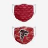 FOCO Atlanta Falcons Clutch 2 Pack Face Cover -FOCO Store MANFCLPRFC2PKAF s