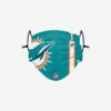 FOCO Tua Tagovailoa Miami Dolphins On-Field Sideline Logo Face Cover -FOCO Store MANFPLBLADFCMD1 p