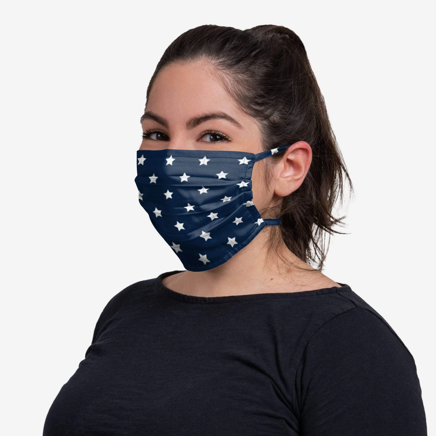 FOCO Pleated Stars Tie-Back Face Cover 5 FOCO Pleated Stars Tie-Back Face Cover - Image 3