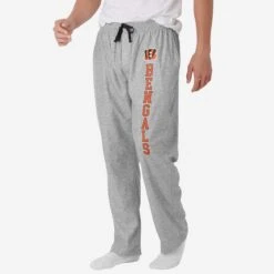 FOCO Cincinnati Bengals Athletic Gray Lounge Pants