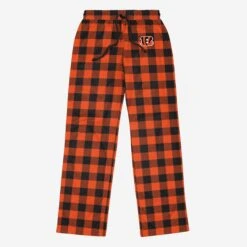 FOCO Cincinnati Bengals Buffalo Check Lounge Pants -FOCO Store PJBNFBUCKCIB g4