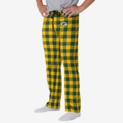 FOCO Green Bay Packers Buffalo Check Lounge Pants