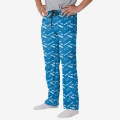 FOCO Detroit Lions Repeat Print Lounge Pants