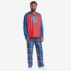 FOCO Buffalo Bills Mens Plaid Family Holiday Pajamas