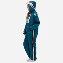 FOCO Philadelphia Eagles Gameday Ready One Piece Pajamas -FOCO Store PJSETNFONEGDRPE g3