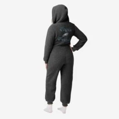 FOCO Philadelphia Eagles Womens Sherpa One Piece Pajamas -FOCO Store PJSETNFONESHPE s