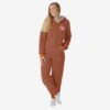 FOCO Cleveland Browns Womens Sherpa One Piece Pajamas 2 FOCO Cleveland Browns Womens Sherpa One Piece Pajamas -FOCO Store PJSETNFONESHV2CL p
