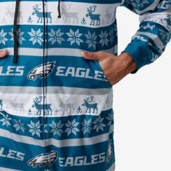FOCO Philadelphia Eagles Ugly Short One Piece Pajamas 9 FOCO Philadelphia Eagles Ugly Short One Piece Pajamas -FOCO Store PJSETNFONEUCHBPE g4