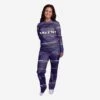 FOCO Baltimore Ravens Womens Family Holiday Pajamas -FOCO Store PJSETWMNFCNBRV p
