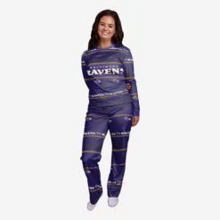 FOCO Baltimore Ravens Womens Family Holiday Pajamas