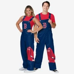 FOCO Boston Red Sox Mens Big Logo Bib Overalls 10 FOCO Boston Red Sox Mens Big Logo Bib Overalls -FOCO Store PNTMBBLOABR g3