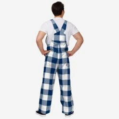 FOCO Dallas Cowboys Mens Plaid Bib Overalls -FOCO Store PNTNFBFPDOADC s