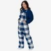 FOCO Dallas Cowboys Womens Plaid Bib Overalls 2 FOCO Dallas Cowboys Womens Plaid Bib Overalls -FOCO Store PNTWMNFBFPDOADC p