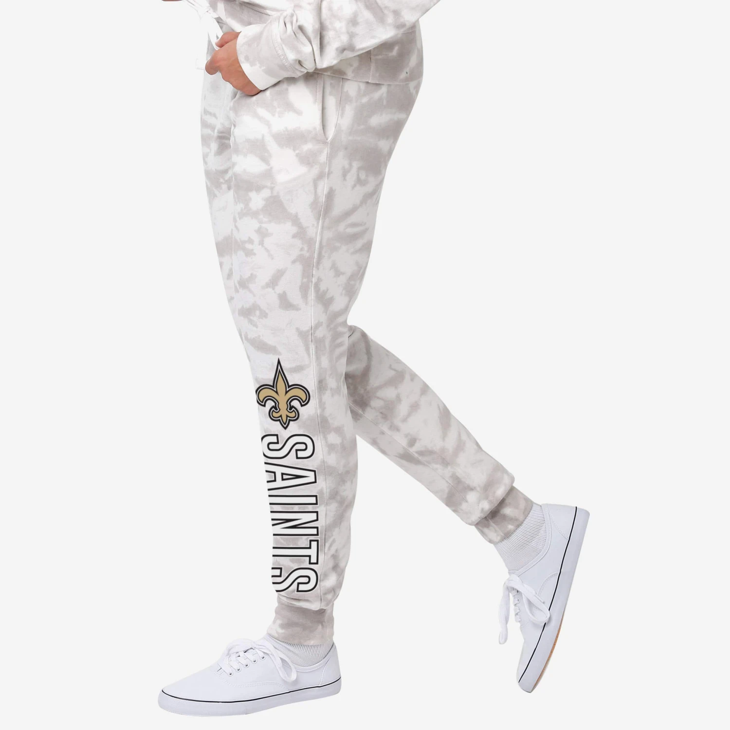 FOCO New Orleans Saints Womens Cloud Coverage Joggers 3 FOCO New Orleans Saints Womens Cloud Coverage Joggers