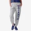 FOCO New York Giants Womens Big Wordmark Gray Sweatpants -FOCO Store PNTWMNFSWBWGNG p