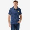 FOCO Michigan Wolverines Color Camo Polyester Polo -FOCO Store POLSNCPLYCMOCMI p