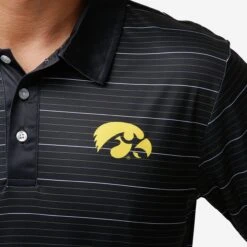 FOCO Iowa Hawkeyes Striped Polyester Polo 7 FOCO Iowa Hawkeyes Striped Polyester Polo -FOCO Store POLSNCPLYIO g3