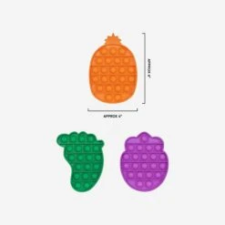 FOCO Garden Variety 3 Pack Push-Itz Fidget -FOCO Store POPGRDNV3PK s